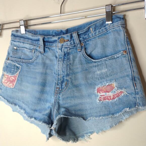 Ralph Lauren Denim & Supply Vintage Distressed Cut-Off Shorts - Picture 3 of 11